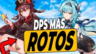 8 DPS MAS ROTOS de Genshin Impact [upl. by Anniahs]