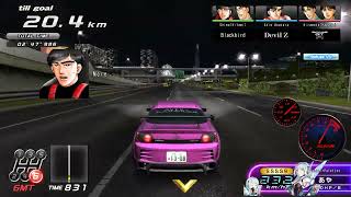 Wangan Midnight Maximum Tune 6 story mode Ep15 Mod Test [upl. by Cerveny461]