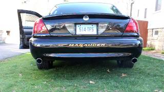 2004 Mercury Marauder with SW Headers amp high flow catsMOV [upl. by Janeczka118]