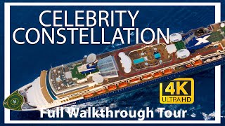 Celebrity Constellation  Full Walkthrough Ship Tour amp Review  4K Ultra HD  Norwegian Cruise lines [upl. by Liza254]