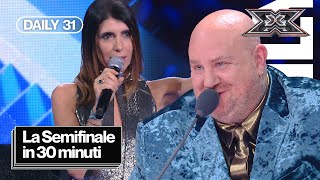 Riassunto della Semifinale  Daily 31 X Factor 2024 [upl. by Eelarak]