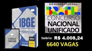 Apostila Concurso IBGE 2024 Técnico em Inform Geográf e Estatíst CNU Bloco 8 Nível Intermediário [upl. by Aihsotan890]