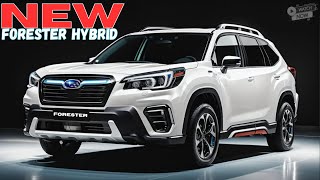 FIRST LOOK  NEW 2025 Subaru Forester hybrid Review  Details Interior And Exterior [upl. by Nylodnewg]