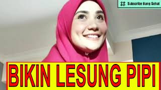 cara mudah membuat lesung pipi secara alami • Bang sehat √ [upl. by Gamaliel]