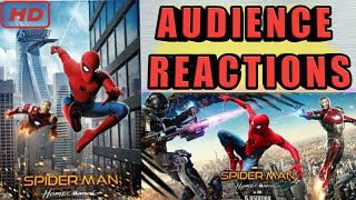 SpiderMan  Homecoming Audience Reactions  Spoilers [upl. by Arihaz]