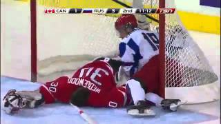 Canada vs Russia  Full Highlights  2012 WJC January 2 2012 [upl. by Hoisch]