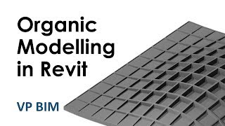 Revit Adaptive Components Organic modelling [upl. by Enilrek468]