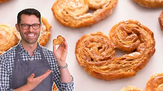 How to make Palmiers  Only TWO Ingredients [upl. by Amata330]