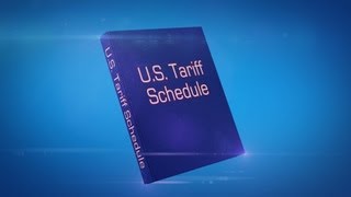 Harmonized Tariff Schedule HTS Definition [upl. by Noiramaj]