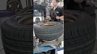 BAN MOBIL 235 55 R18 ACCELERA shorts short shortvideo viral trending [upl. by Chiquia293]