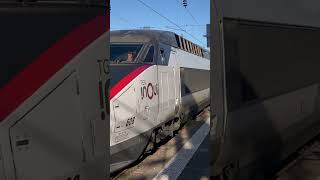 Tgv reséau duplex departure from mulhouse [upl. by Nitsid]