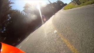 Akaroa New Zealand motorcycle ride [upl. by Lindemann381]