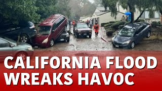 California Storm Today  California Storm 2024 LIVE  California Flood Warnings Live Updates  N18L [upl. by Naegem]