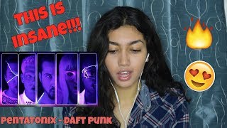 Official Video Daft Punk  Pentatonix  REACTION [upl. by Theis]