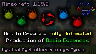 Essences Automation Tutorial MC Mystical Agriculture [upl. by Tlaw]