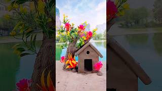 👉 Beautiful house 🏡 making for clay 🤩 kaisa hai  trending home clay shorts video [upl. by Hajed]