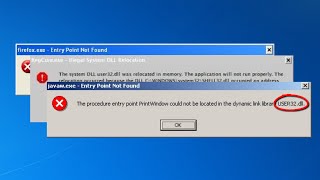 A Quick Guide to Repair User32dll Error [upl. by Griff]