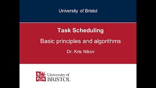 Rate Monotonic and Earliest Deadline First Scheduling [upl. by Dust511]