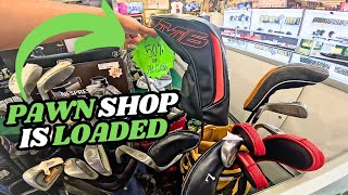 This Pawn Shop was Loaded with Callaway Taylormade Ping Golf Clubs [upl. by Annoit868]