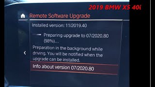 BMW Remote Software Upgrade downloads but wont install I got lucky with a recall [upl. by Ing273]