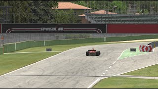 IRACING F1 IGP TOUR Imola Mercedes w13 race lap 11912 [upl. by Aitital]