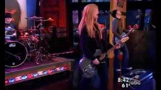 Avril Lavigne  My Happy Ending Live On Good Morning America [upl. by Aivartal]