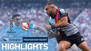 Harlequins v Gloucester  HIGHLIGHTS  Amazing Comeback at HQ  Gallagher Premiership 202122 [upl. by Donna504]