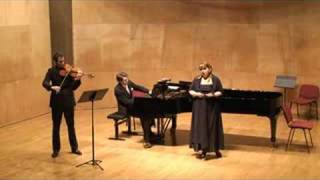 Johannes Brahms quotGestillte Sehnsuchtquot Marina Zviadadze [upl. by Perkoff]