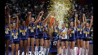 FINALE EUROPEO di PALLAVOLO femminile Italia  Serbia [upl. by Servais]