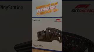 UNBOXING NEW FANATEC F1 Clubsport DD Bundle f1 fanatec simracing [upl. by Assirroc]