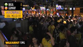 Crowd Reactions from Germany 71 Brazil at Walkabout Temple [upl. by Leno93]