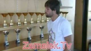 Diego Ribas in juve with zamalek tshirt ديجو الزملكاوى فى مقر اليوفى [upl. by Reitman]