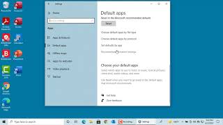 How to change default app to open a file type in Windows 10 [upl. by Dhiman436]