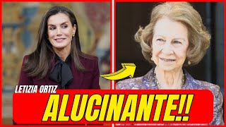 Doña Sofía SOLICITA VIAJAR a Valencia y Letizia Ortiz se NIEGA en ROTUNDO [upl. by Dorweiler]