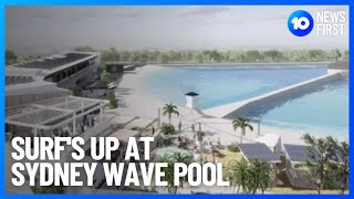 Wave Pool URBNSURF Ready For Surfers At Sydney  10 News First [upl. by Mechelle238]