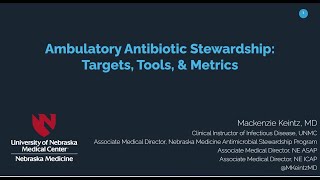 Outpatient Antimicrobial Stewardship [upl. by Jory]