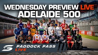 Paddock Pass LIVE  Wednesday Adelaide 500  Supercars 2020 [upl. by Naoj]