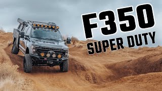 Ford F350 Super Duty  The Go Anywhere fullsize offroad overland build [upl. by Fita]