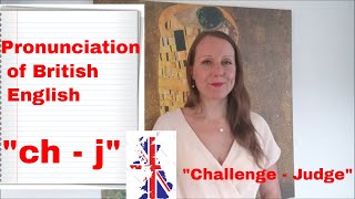 Pronunciation of ch tʃ and j dʒ Consonants [upl. by Snook]