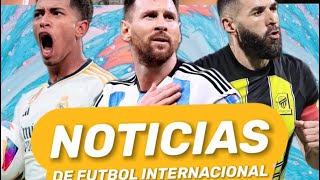 🇪🇺 LAS 5 NOTICIAS DE FÚTBOL INTERNACIONAL 🇪🇺 [upl. by Longtin]