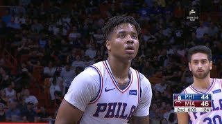 Markelle Fultz Awkward FreeThrow  Sixers vs Heat  November 12 2018  201819 NBA Season [upl. by Bashemeth]