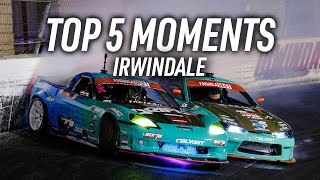 Formula DRIFT Irwindale  Top 5 Moments 2021 [upl. by Ilrebmik]