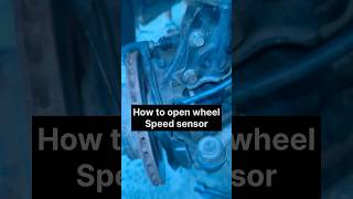 Suzuki cultus how to open wheel speed sensor speed sensor youtubeshorts automobile foryou reel [upl. by Sallad]