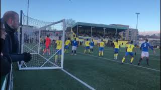 Elliott Ronto Goal  Haringey Borough 21 Canvey Island 6th January 2024 [upl. by Attiuqihc364]