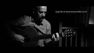 Dont Let Me Down  Beatles fingerstyle solo  link to TAB in description [upl. by Eniamor919]