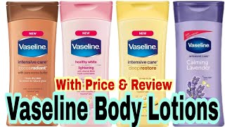 Best Vaseline Skin Whitening Body Lotions Which Vaseline lotion is the bestFor fast glowing skin [upl. by Eeryt]