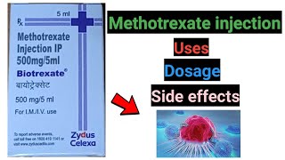 Methotrexate injection ip  50mg250mg500mg1000mg  Biotrexate injection [upl. by Lovato]