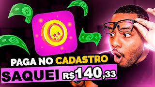 CADASTROU SACOU App Pagou R14033 Via Pix  MELHOR APLICATIVO PAGANDO NO CADASTRO DE 2023 [upl. by Kizzee]