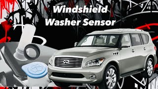 Windshield Washer Sensor Install On Infiniti QX56 [upl. by Audris971]