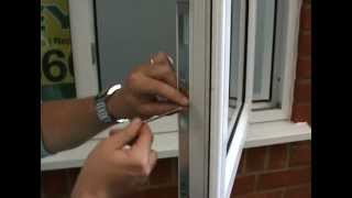 Maintenance of a Double glazed PVC window [upl. by Lefkowitz]